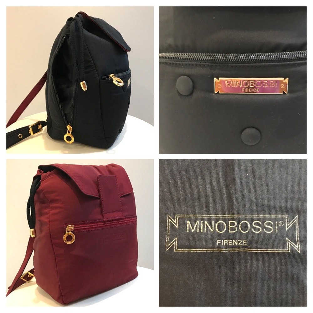 🖤❤️Reversible 2in1 Italian Designer Backack - Picture 2 of 16